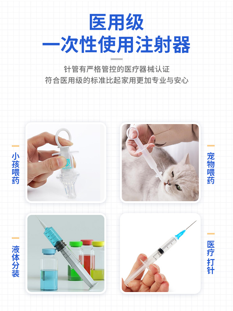 無菌注射器使用場景